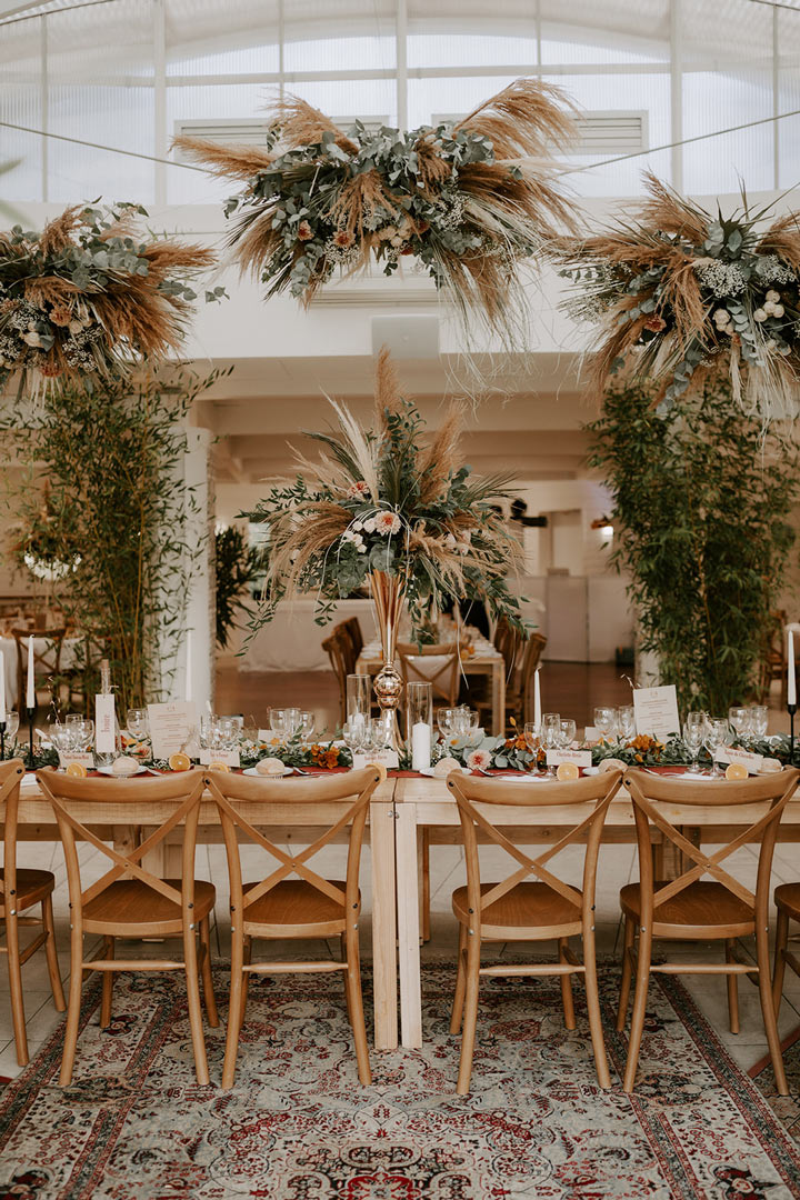 Mariage en fleurs séchées : durable, tendance et poétique