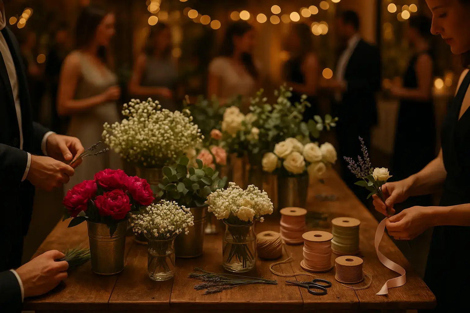 Bar à fleurs événementiel : expérience sensorielle unique